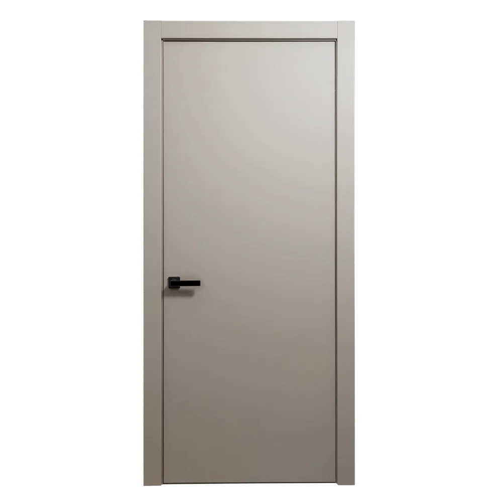 Hidden hinges modern interior door